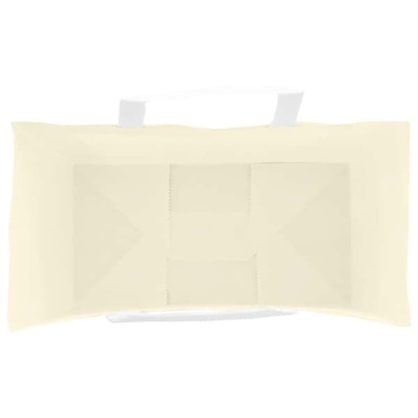 vidaXL Kraftpapperspåsar 250 st med handtag gul 21x11x36 cm
