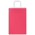 Miniatyrbild 5 av 11: vidaXL Kraftpapperspåsar 250 st med handtag rosa 21x11x31 cm