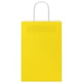 Miniatyrbild 5 av 11: vidaXL Kraftpapperspåsar 250 st med handtag gul 21x11x31 cm