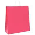 Miniatyrbild 3 av 11: vidaXL Kraftpapperspåsar 250 st med handtag rosa 45x17x48 cm