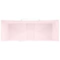Miniatyrbild 8 av 11: vidaXL Kraftpapperspåsar 250 st med handtag rosa 45x17x48 cm