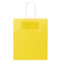 Miniatyrbild 5 av 11: vidaXL Kraftpapperspåsar 50 st med handtag gul 18x8x22 cm