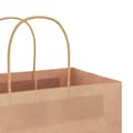 Miniatyrbillede 10 af 11: vidaXL kraftpapirposer 50 stk. med håndtag 32x17x44 cm brun