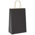 Pikkukuva 3 / 11: vidaXL Paperikassit 250 kpl kahvoilla musta 21x11x31 cm