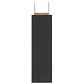 Pikkukuva 6 / 11: vidaXL Paperikassit 250 kpl kahvoilla musta 54x15x49 cm