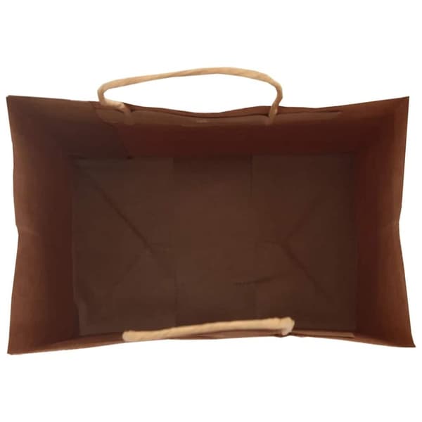 vidaXL Paperikassit 250 kpl kahvoilla musta 32x22x24 cm