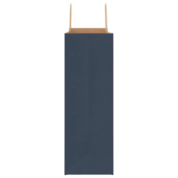 vidaXL Paperikassit 50 kpl kahvoilla sininen 45x17x48 cm