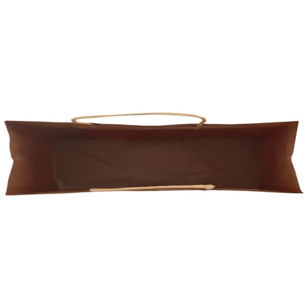 vidaXL kraftpapirposer 50 stk. med håndtag 54x15x49 cm rød