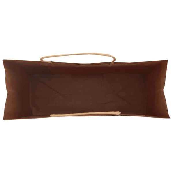 vidaXL Kraftpapperspåsar 50 st med handtag röd 45x17x48 cm
