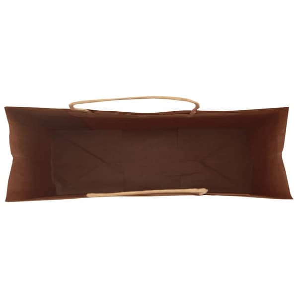 vidaXL kraftpapirposer 50 stk. med håndtag 32x12x42 cm rød