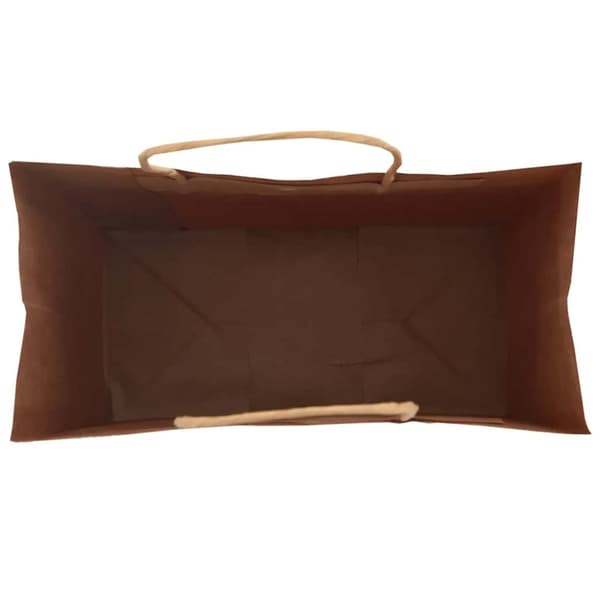 vidaXL kraftpapirposer 50 stk. med håndtag 21x11x31 cm grøn