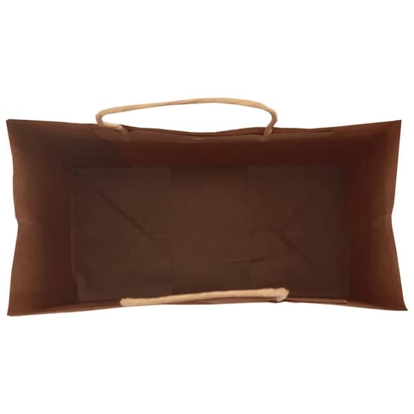 vidaXL kraftpapirposer 50 stk. med håndtag 32x17x44 cm rød