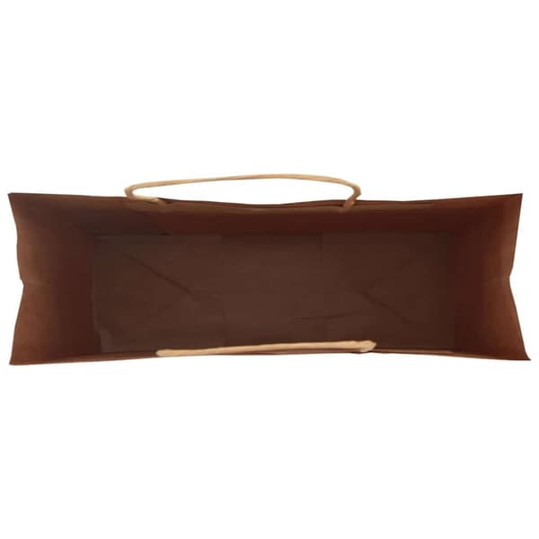 vidaXL kraftpapirposer 250 stk. med håndtag 32x12x42 cm rød