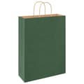 Miniatyrbillede 7 af 11: vidaXL kraftpapirposer 250 stk. med håndtag 32x12x42 cm grøn