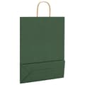 Miniatyrbillede 9 af 11: vidaXL kraftpapirposer 250 stk. med håndtag 32x12x42 cm grøn
