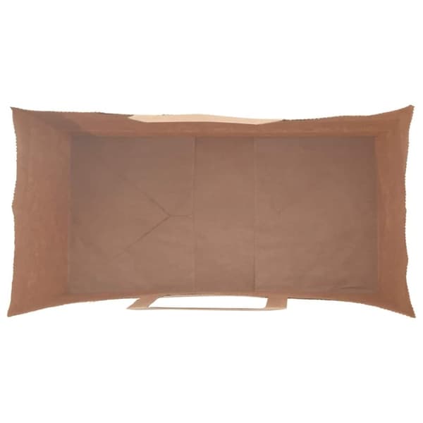 vidaXL kraftpapirposer 50 stk. med håndtag 21x11x31 cm brun
