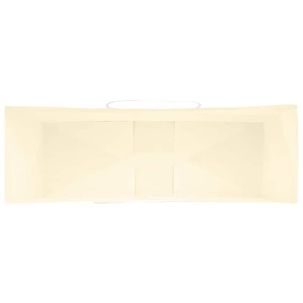 vidaXL kraftpapirposer 250 stk. med håndtag 32x12x42 cm gul
