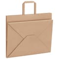 Miniatyrbillede 9 af 11: vidaXL kraftpapirposer 250 stk. med håndtag 32x22x24 cm brun
