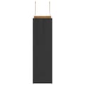 Pikkukuva 6 / 11: vidaXL Paperikassit 50 kpl kahvoilla musta 21x11x36 cm