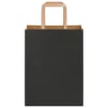 Pikkukuva 5 / 11: vidaXL Paperikassit 50 kpl kahvoilla musta 21x11x28 cm