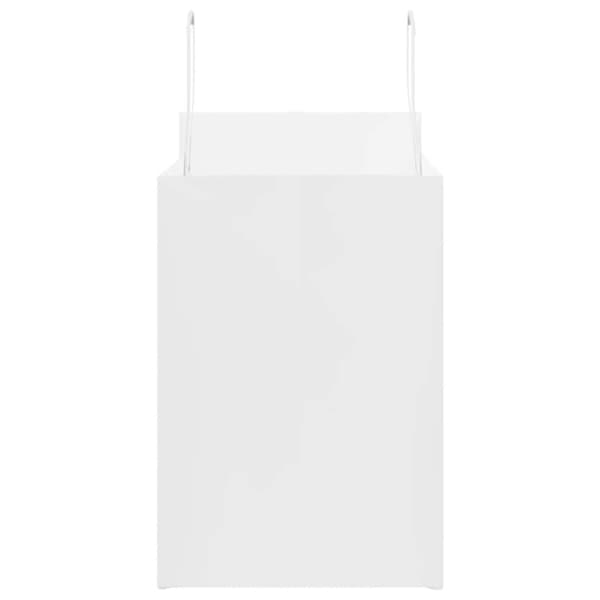 vidaXL kraftpapirposer 250 stk. med håndtag 32x17x25 cm hvid