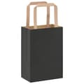 Pikkukuva 7 / 11: vidaXL Paperikassit 250 kpl kahvoilla musta 15x8x21 cm