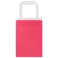 Pikkukuva 5 / 11: vidaXL Paperikassit 250 kpl kahvoilla pinkki 15x8x21 cm