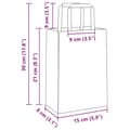 Pikkukuva 11 / 11: vidaXL Paperikassit 250 kpl kahvoilla pinkki 15x8x21 cm