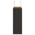 Pikkukuva 6 / 11: vidaXL Paperikassit 250 kpl kahvoilla musta 21x11x31 cm