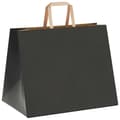 Pikkukuva 4 / 11: vidaXL Paperikassit 250 kpl kahvoilla musta 32x22x24 cm