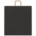 Pikkukuva 5 / 11: vidaXL Paperikassit 250 kpl kahvoilla musta 45x17x48 cm