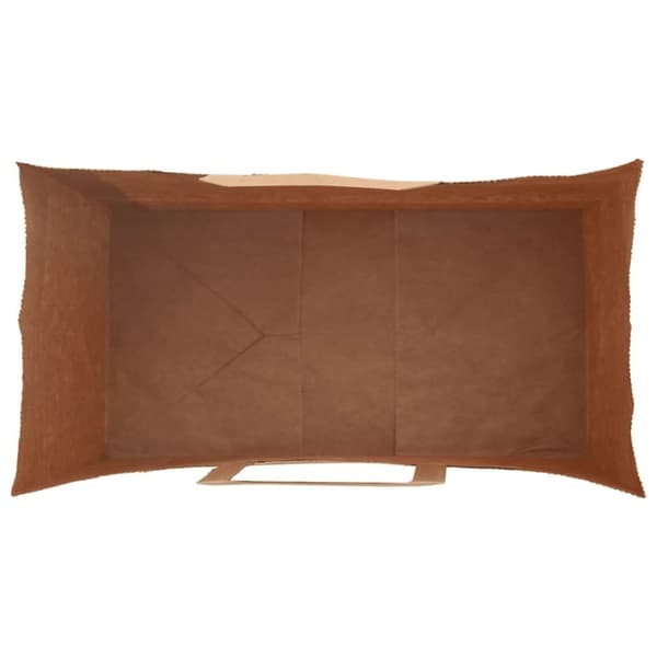 vidaXL Kraftpapperspåsar 250 st med handtag svart 32x17x44 cm