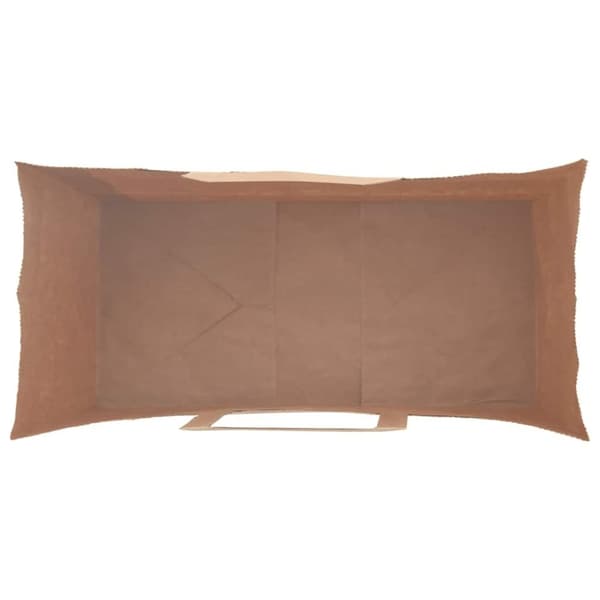 vidaXL Kraftpapperspåsar 50 st med handtag blå 26x12x35 cm