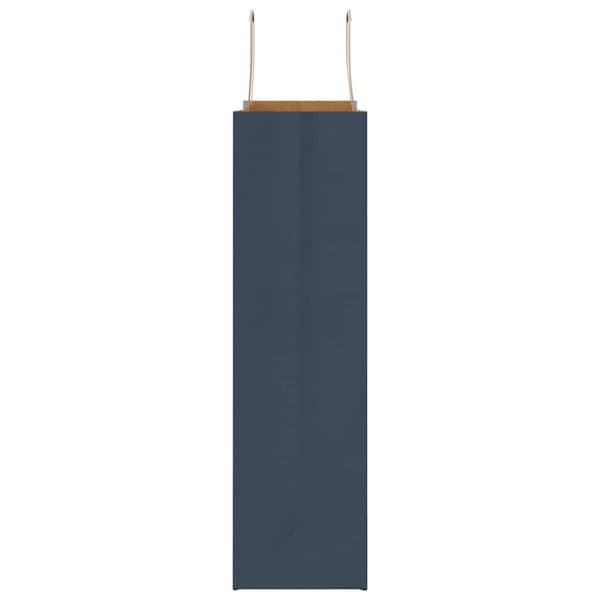 vidaXL Paperikassit 50 kpl kahvoilla sininen 32x12x42 cm