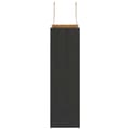 Pikkukuva 6 / 11: vidaXL Paperikassit 250 kpl kahvoilla musta 21x11x36 cm