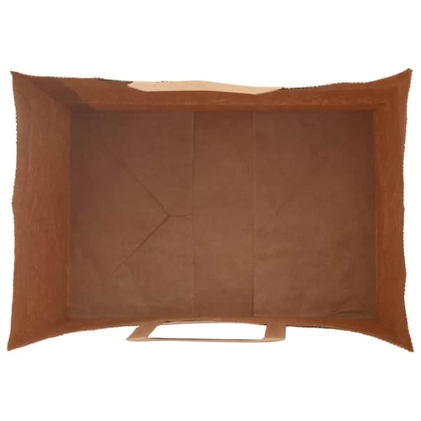 vidaXL Kraftpapperspåsar 250 st med handtag grön 32x22x24 cm