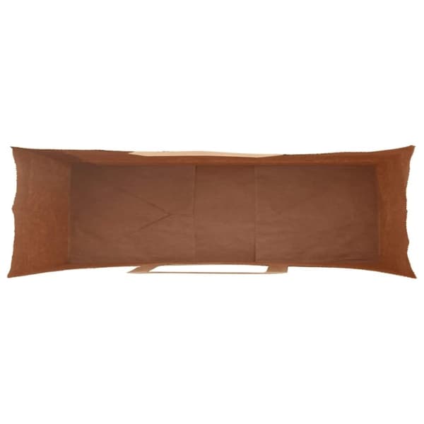 vidaXL Kraftpapperspåsar 50 st med handtag grön 54x15x49 cm