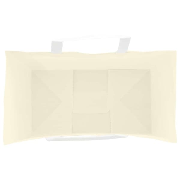 vidaXL kraftpapirposer 50 stk. med håndtag 15x8x21 cm gul