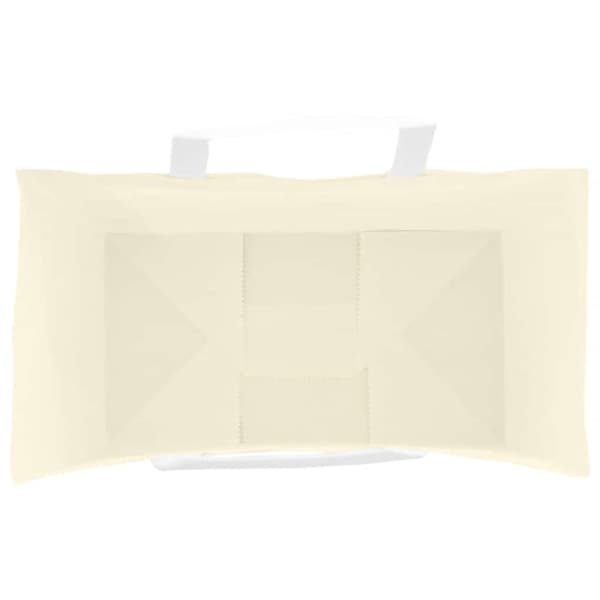 vidaXL kraftpapirposer 250 stk. med håndtag 15x8x21 cm gul
