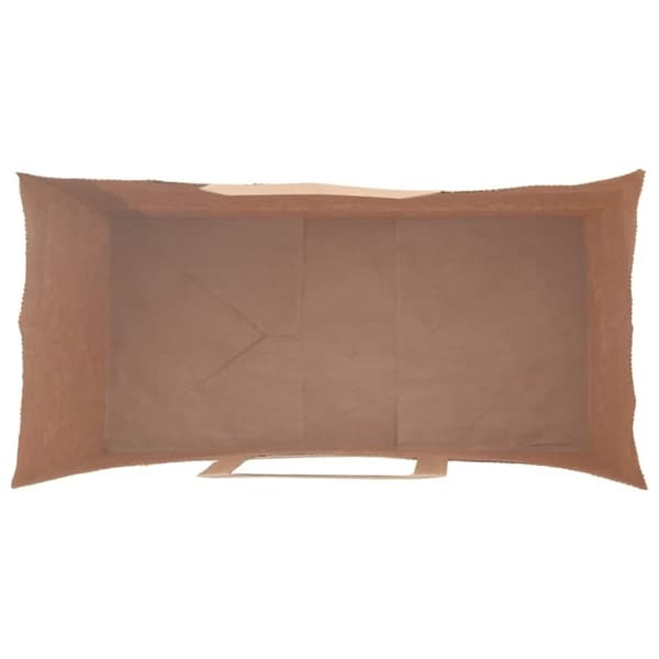 vidaXL Kraftpapperspåsar 250 st med handtag röd 18x8x22 cm
