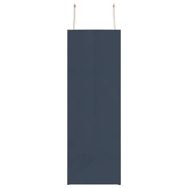 vidaXL Paperikassit 250 kpl kahvoilla sininen 45x17x48 cm