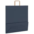Pikkukuva 9 / 11: vidaXL Paperikassit 250 kpl kahvoilla sininen 45x17x48 cm