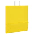 Miniatyrbild 9 av 11: vidaXL Kraftpapperspåsar 50 st med handtag gul 45x17x48 cm