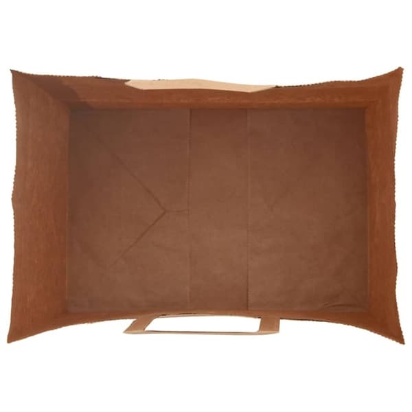vidaXL kraftpapirposer 250 stk. med håndtag 32x22x24 cm rød