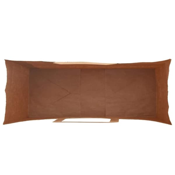 vidaXL kraftpapirposer 250 stk. med håndtag 45x17x48 cm rød