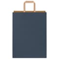Miniatyrbild 5 av 11: vidaXL Kraftpapperspåsar 250 st med handtag blå 26x12x35 cm