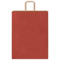 Miniatyrbilde 4 av 11: vidaXL Papirposer 250 stk med håndtak rød 32x12x42 cm