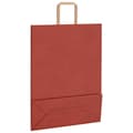 Miniatyrbilde 9 av 11: vidaXL Papirposer 250 stk med håndtak rød 32x12x42 cm