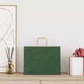 Pikkukuva 2 / 11: vidaXL Paperikassit 250 kpl kahvoilla vihreä 32x17x25 cm
