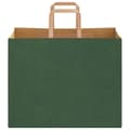 Pikkukuva 5 / 11: vidaXL Paperikassit 250 kpl kahvoilla vihreä 32x22x24 cm